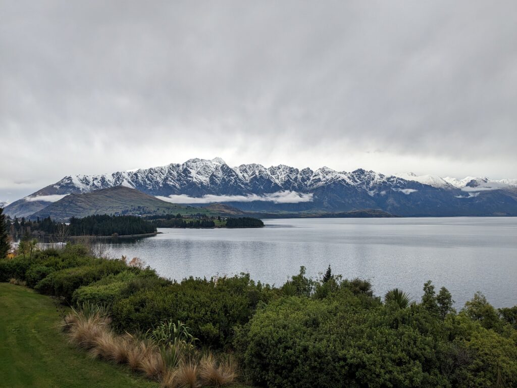 Picturesque Lake Wakatipu in Queenstown